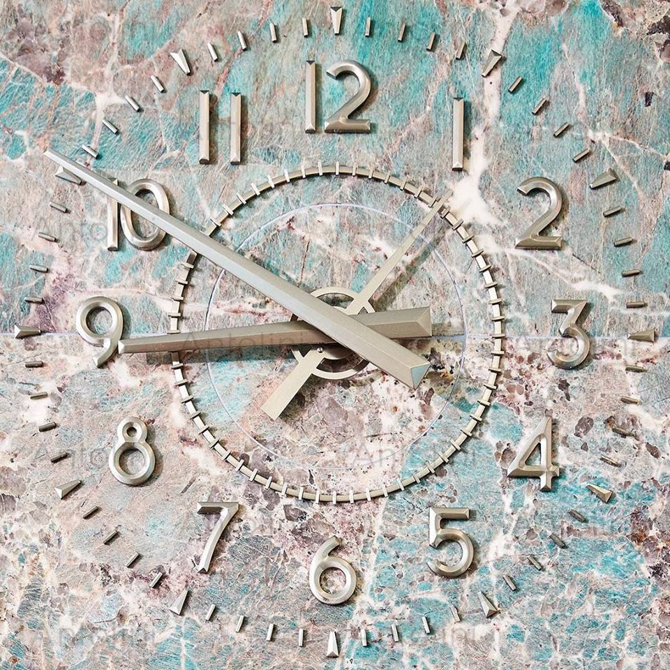 Blue Box Cafe Clock