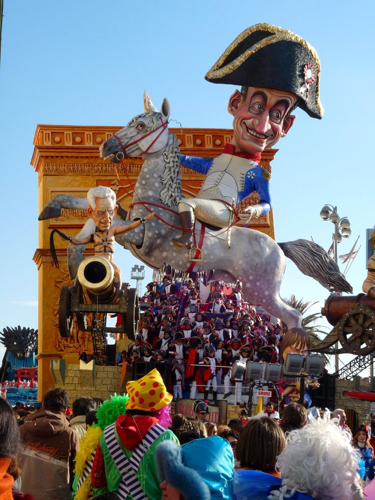 The infamous Carnival of Viareggio