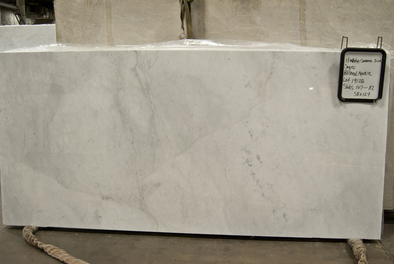 Italian White Carrara Sagro - Polished